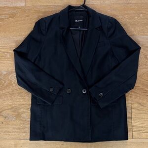 Madewell Classic Black Women's Blazer